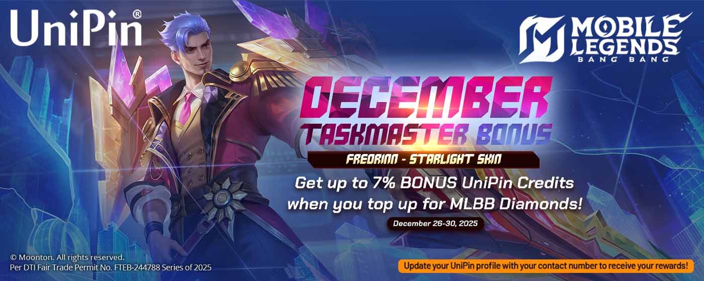 December Taskmaster Bonus 3 (PH)